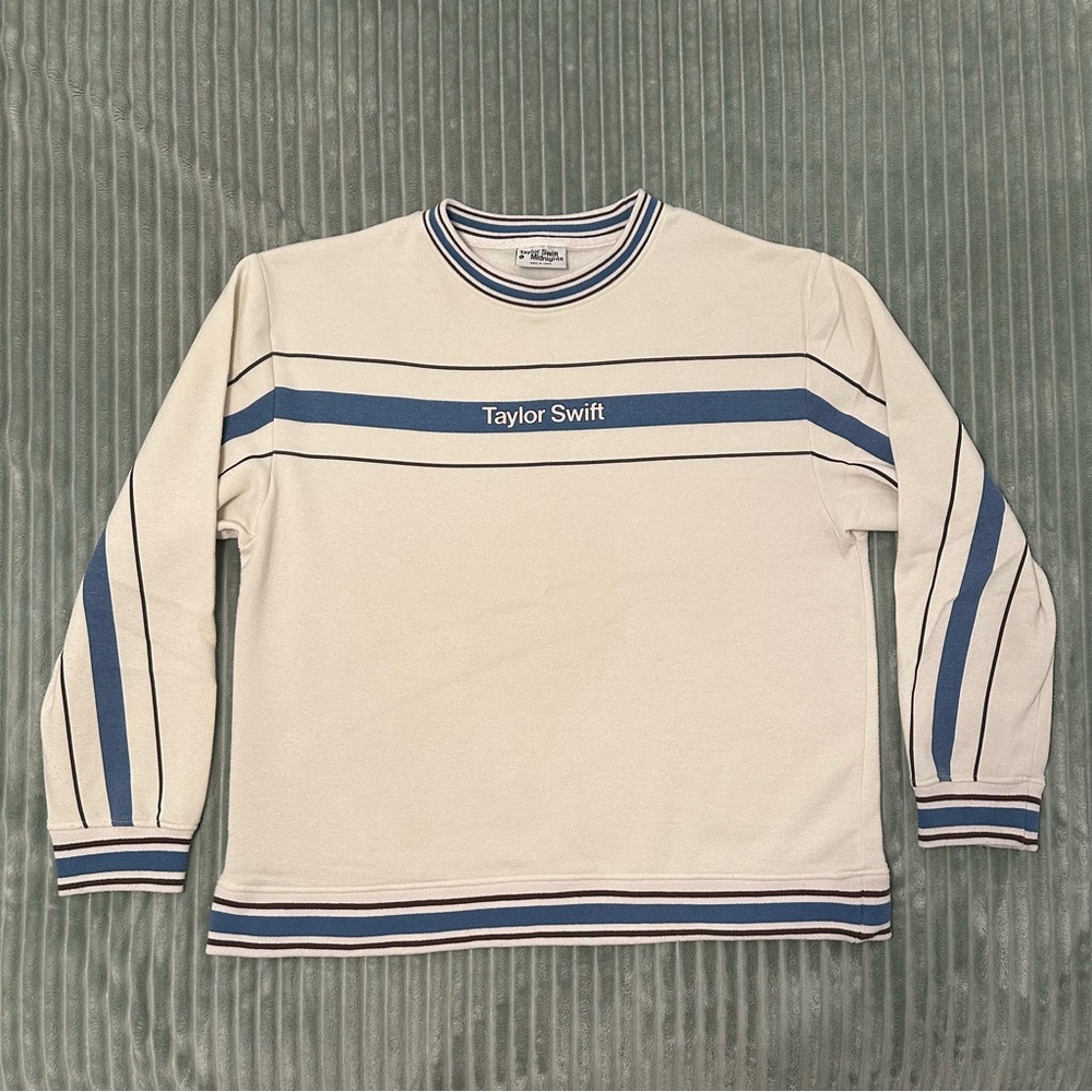 Taylor Swift Midnights Striped Crewneck - Picture 2 of 6
